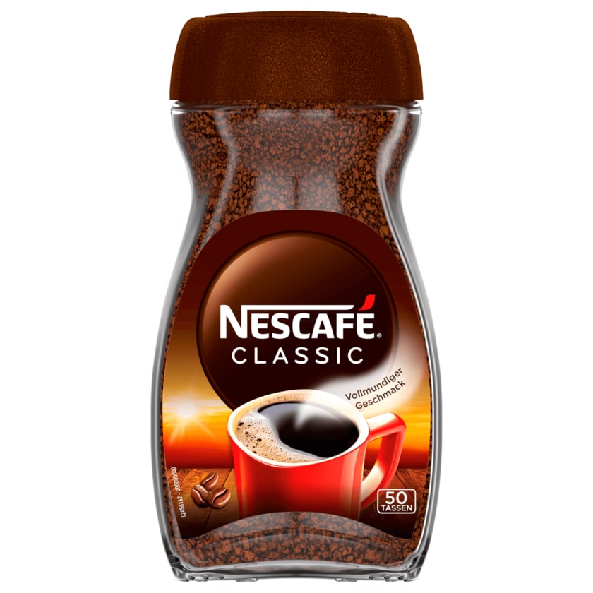 Nescafé Classic löslicher Bohnenkaffee 100g